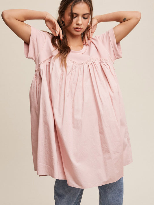 Ellie Romantic T-Shirt Dress