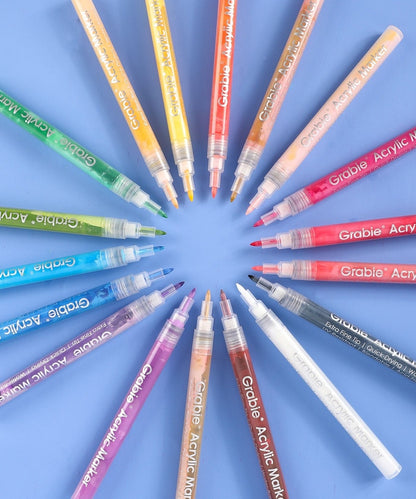 Extra Fine Tip Acrylic Paint Marker Set