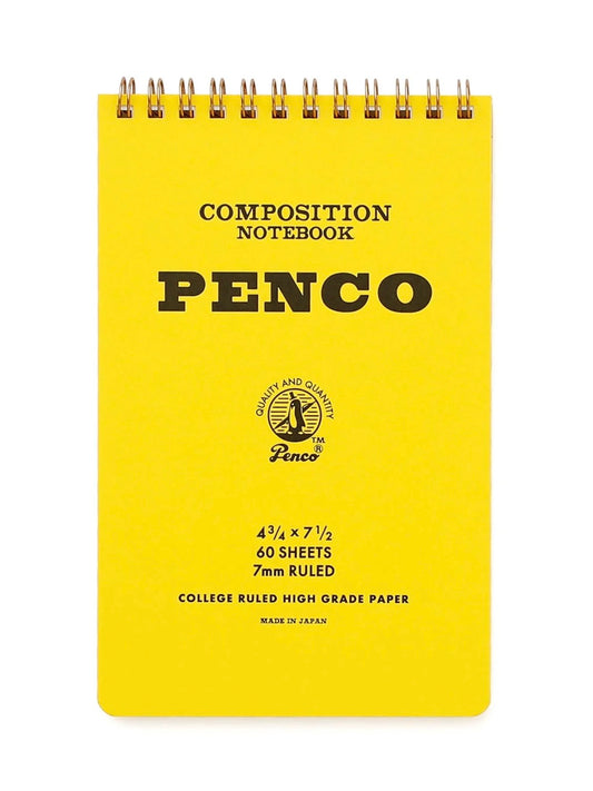 Yellow Coil Notepad
