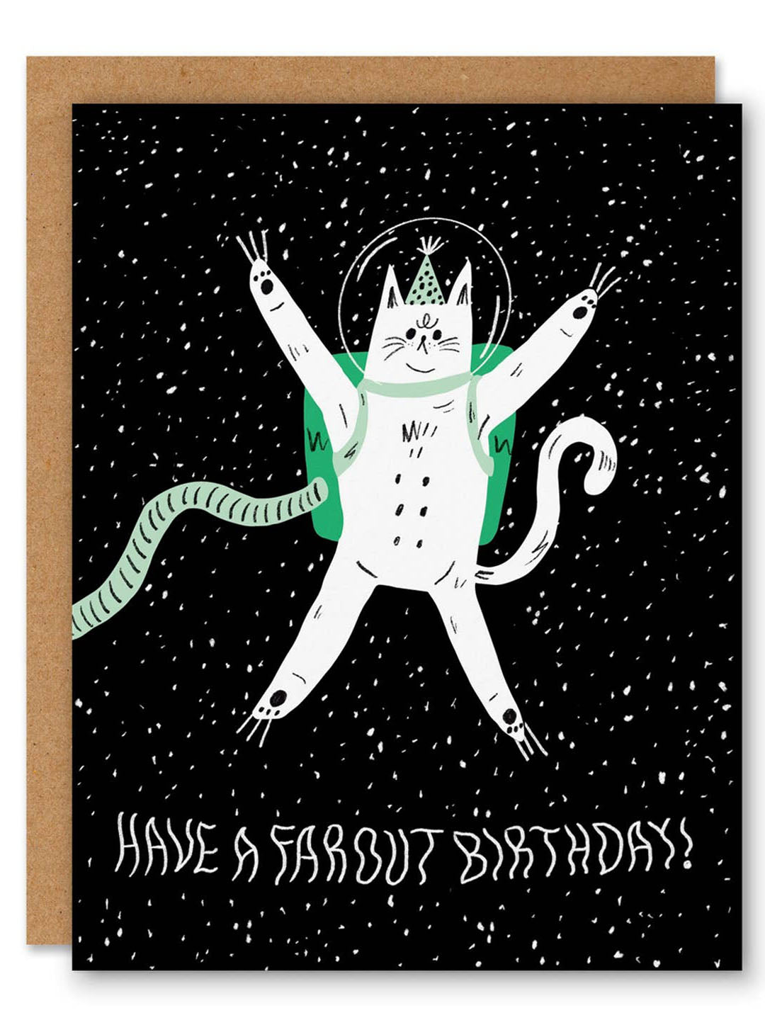 Far Out Birthday Card