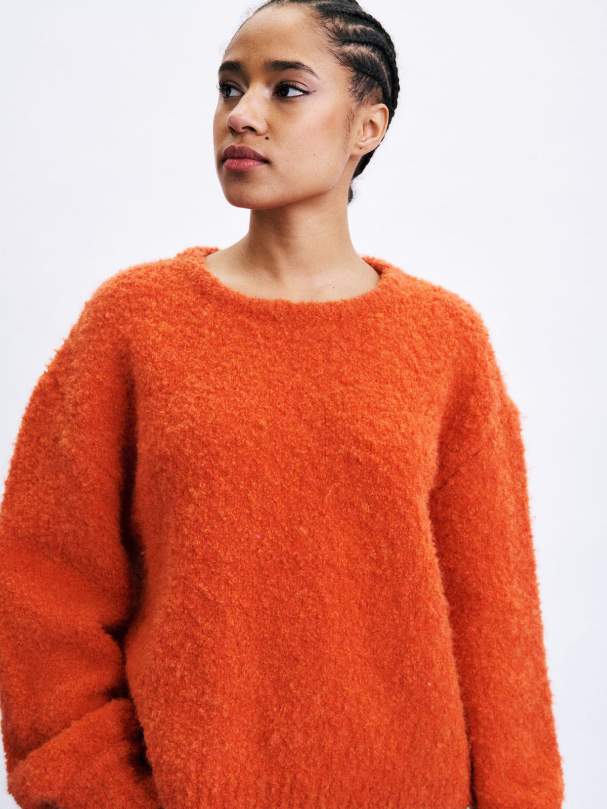 Farrah Orange Sweater