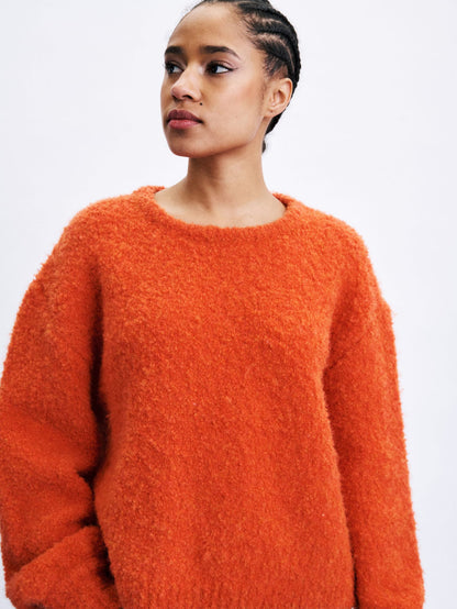 Farrah Orange Sweater