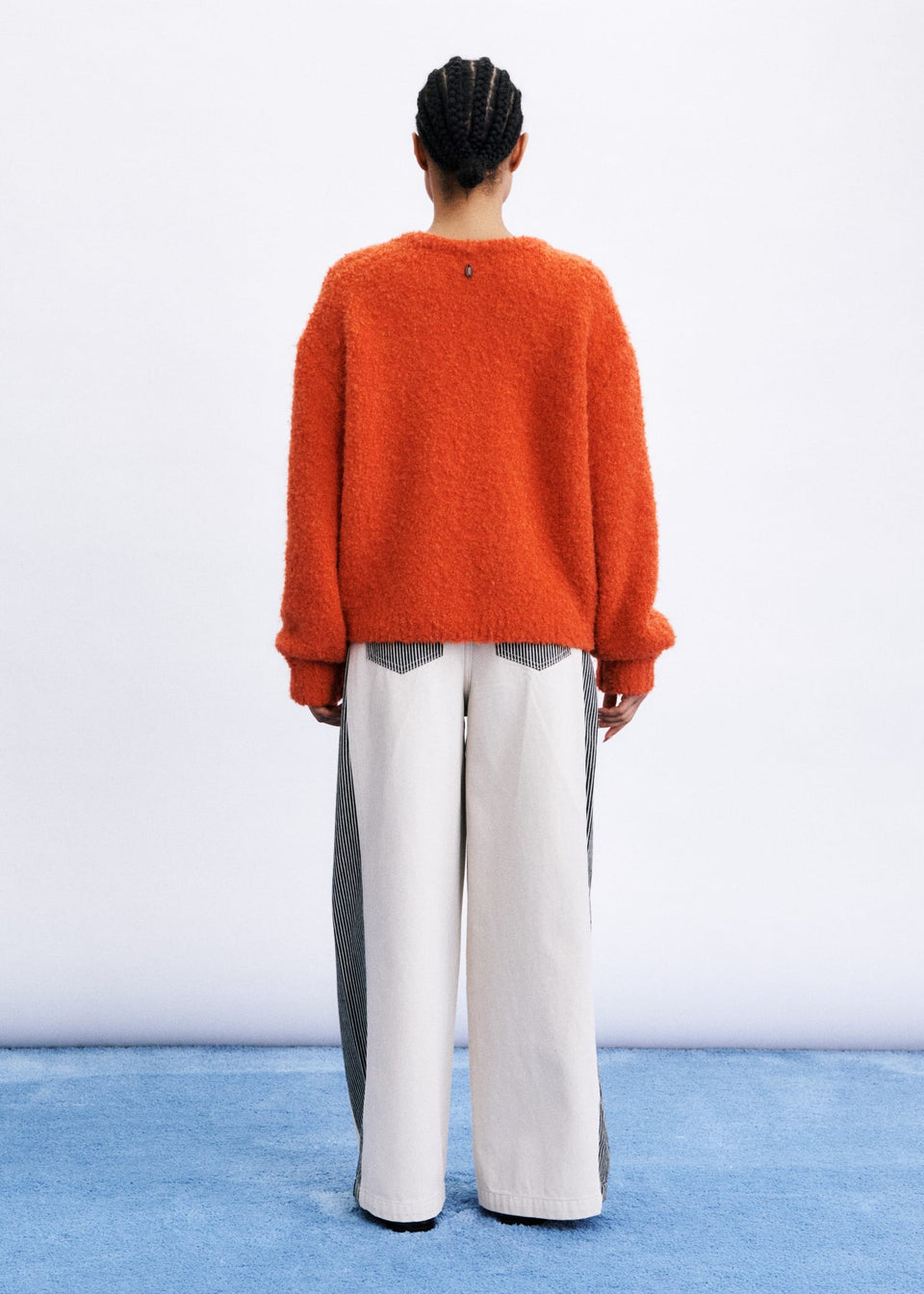 Farrah Orange Sweater