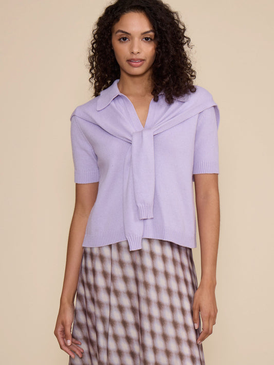 Finley Double Lavender Top