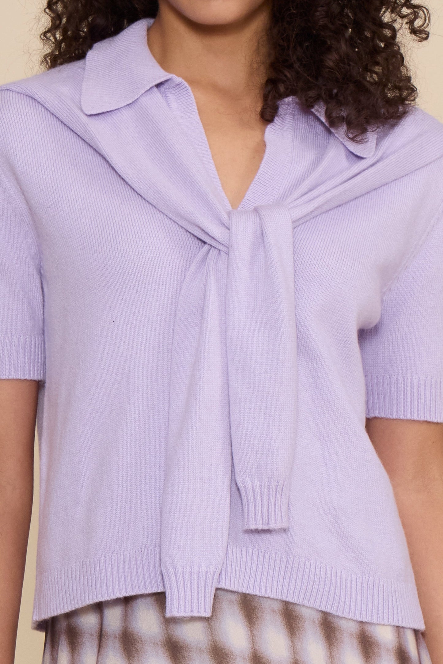Finley Double Lavender Top