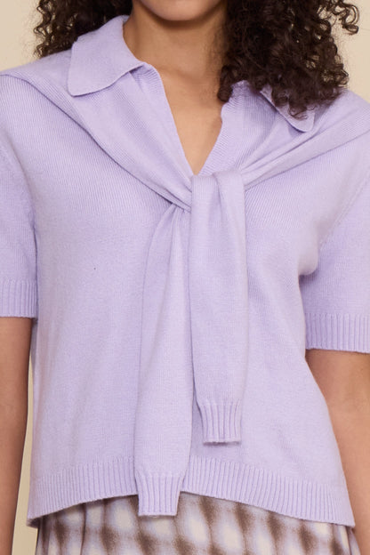 Finley Double Lavender Top