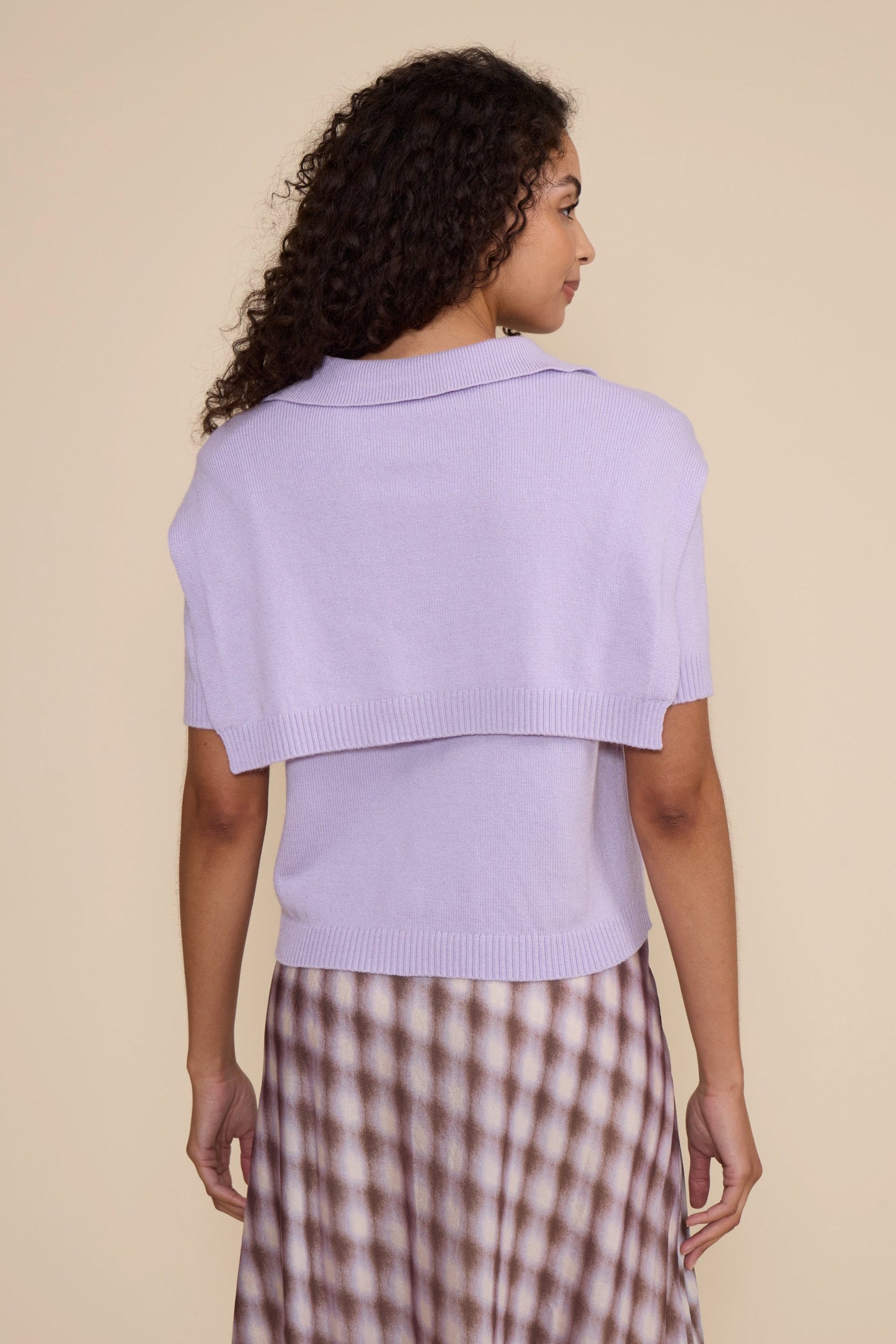 Finley Double Lavender Top