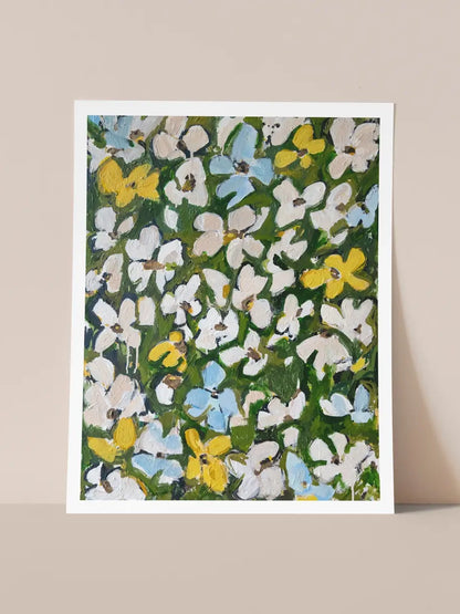 Flora Ivory Print