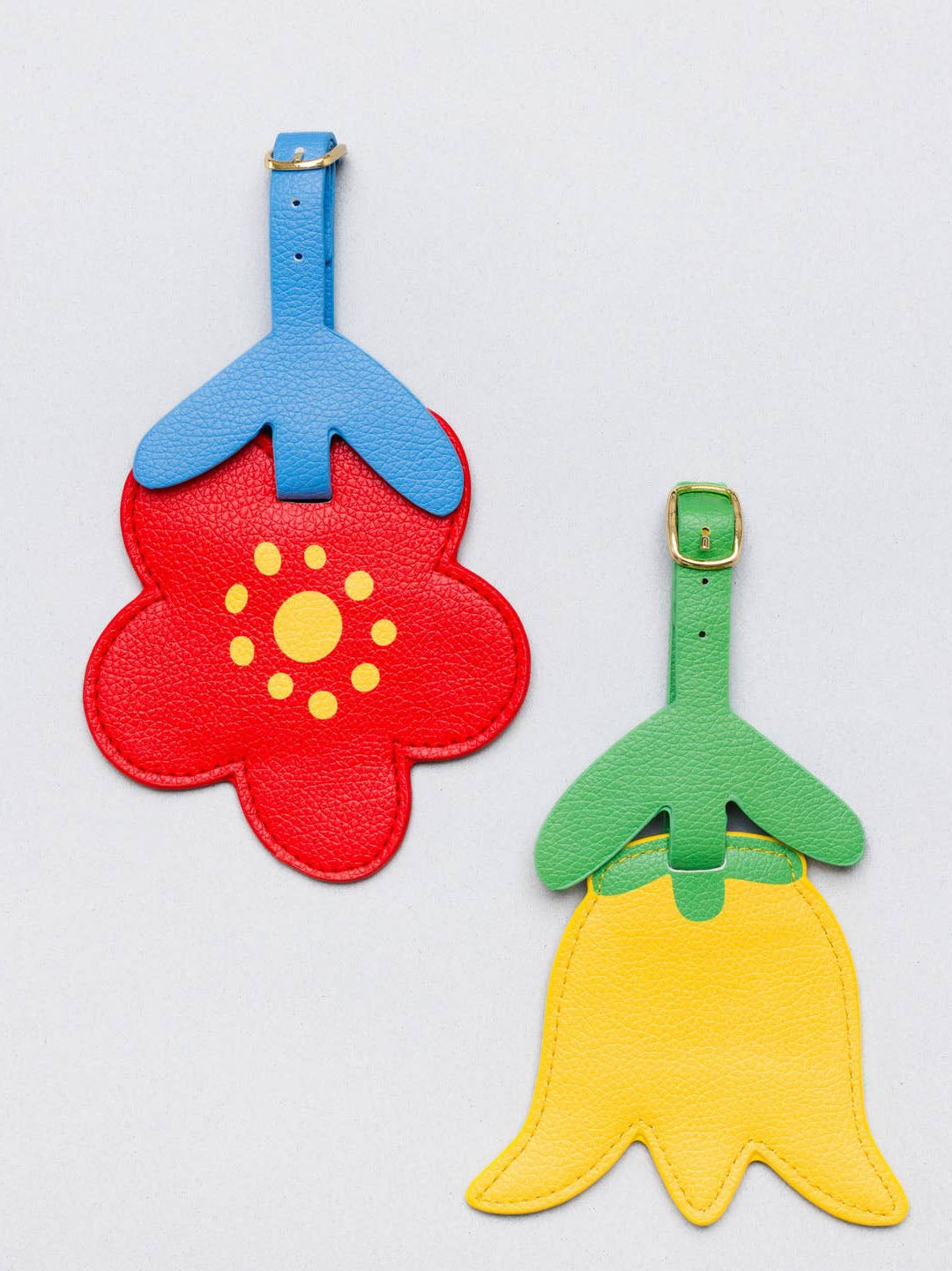Flower Luggage Tag Set