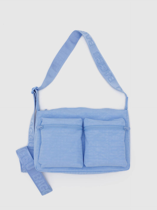 Medium French Blue Cargo Crossbody