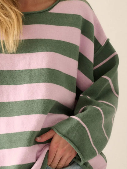 Gaubrie Striped Knit Sweater