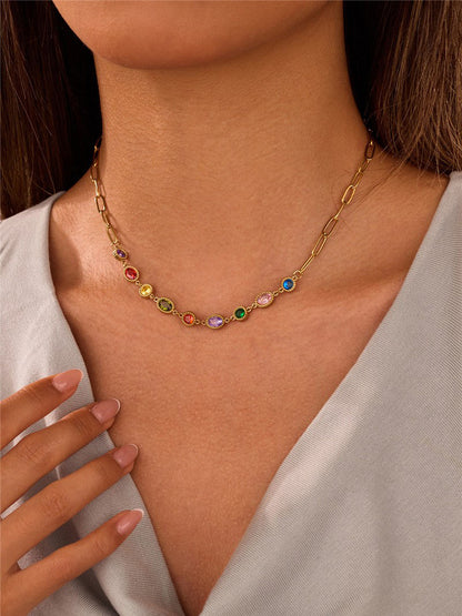 Brianne Gemstone Necklace