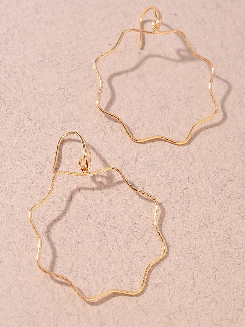 Gold Dainty Star Earrings