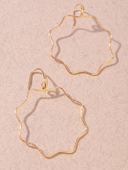 Gold Dainty Star Earrings