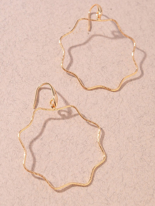 Gold Dainty Star Earrings