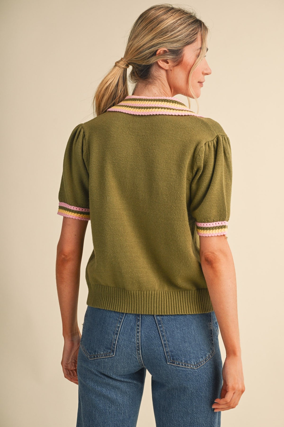 Greta Short Sleeve Cardigan
