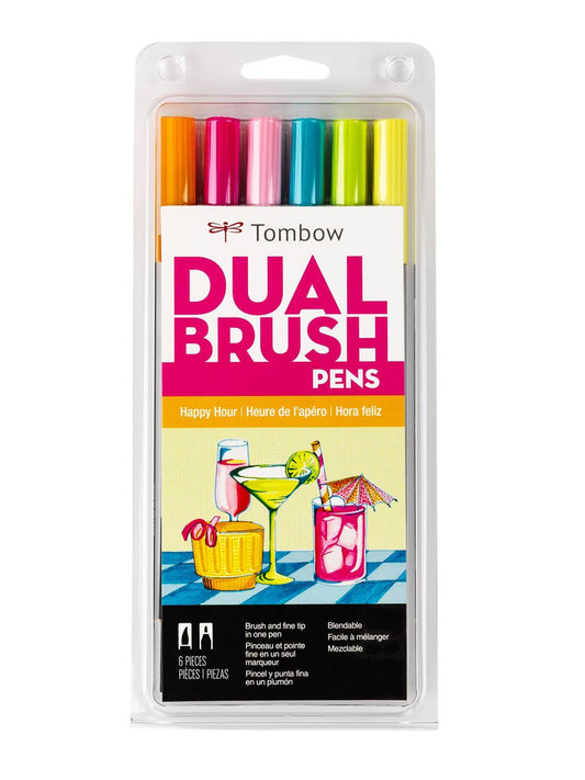 Happy Hour Dual Brush Pens