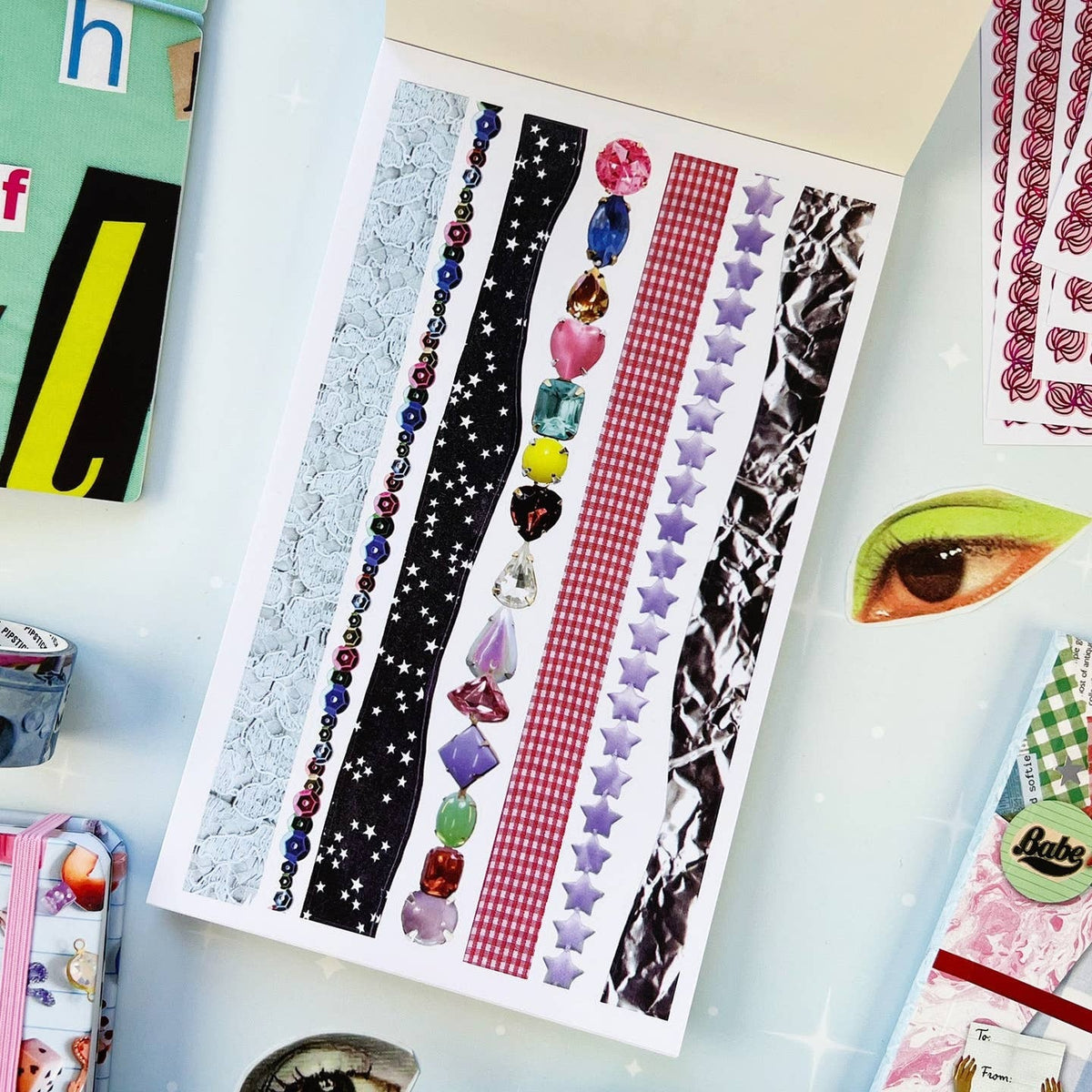 Haricot Vert Junk Journal Sticker Book