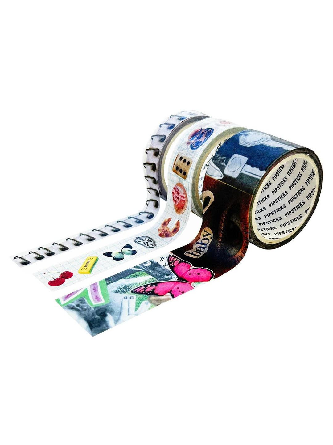 Haricot Vert Ephemera Washi Tape Set