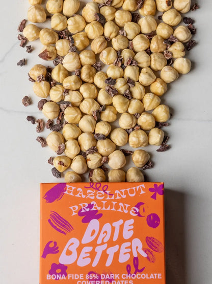 Hazelnut Praline Dates