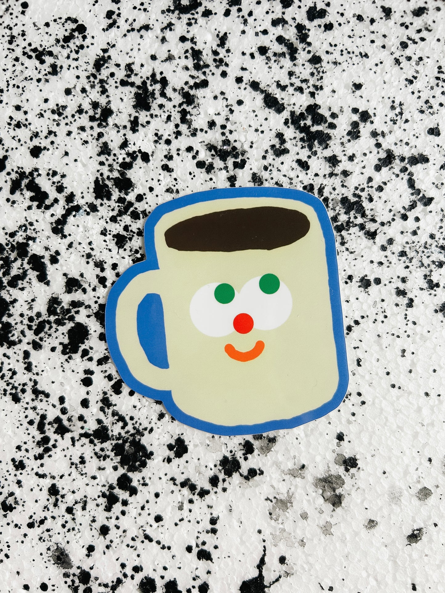 Cute Coffee Mug Sticker
