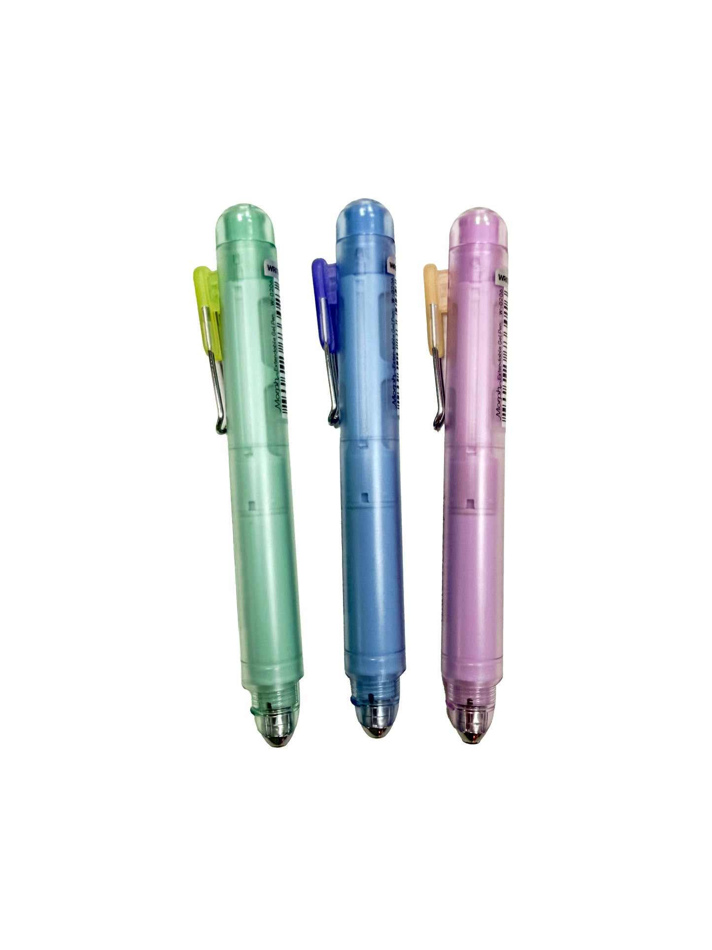 Translucent Morph Extendable 0.7mm Pocket Gel Pen