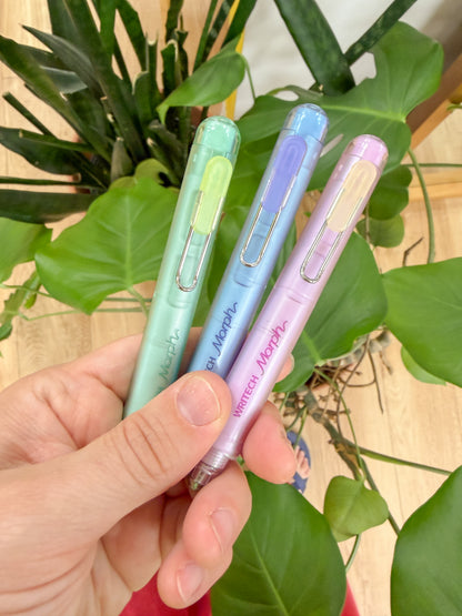 Translucent Morph Extendable 0.7mm Pocket Gel Pen