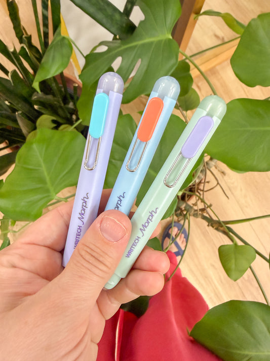 Solid Morph Extendable 0.7mm Pocket Gel Pen