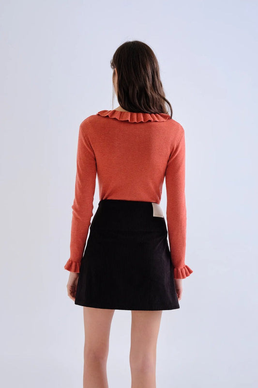 Ingrid Frill Top