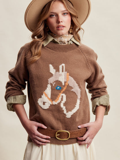 Jackie Horse Sweater