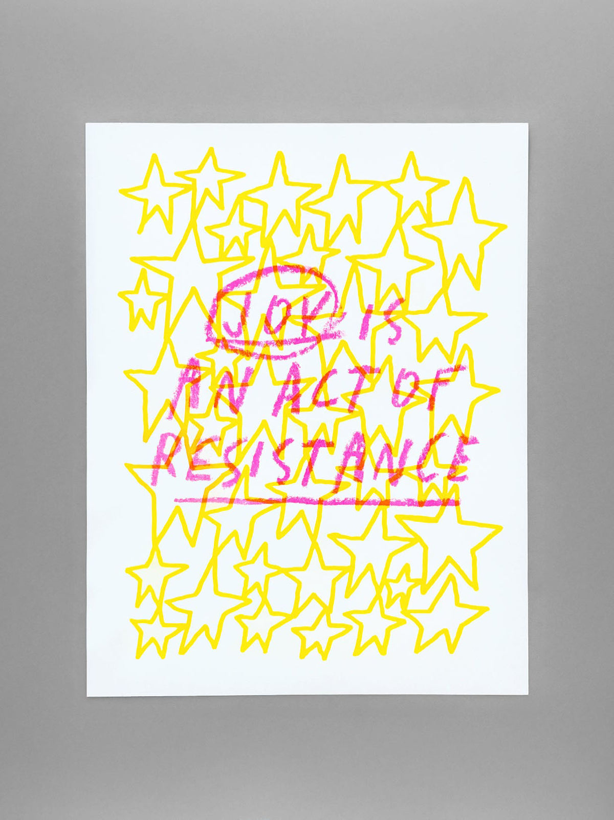 Joy is an Act of Resistance Print