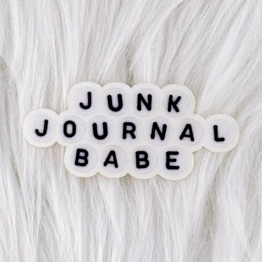 Junk Journal Babe - Waterproof Vinyl Sticker