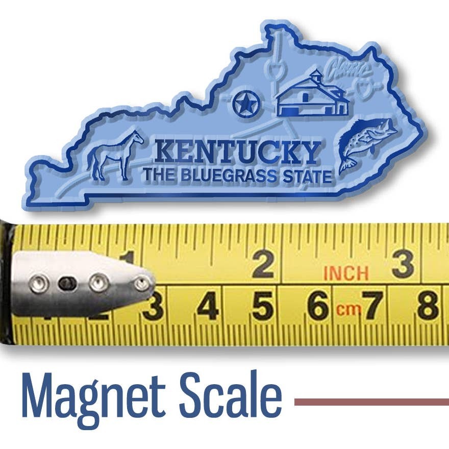Kentucky Small State Magnet