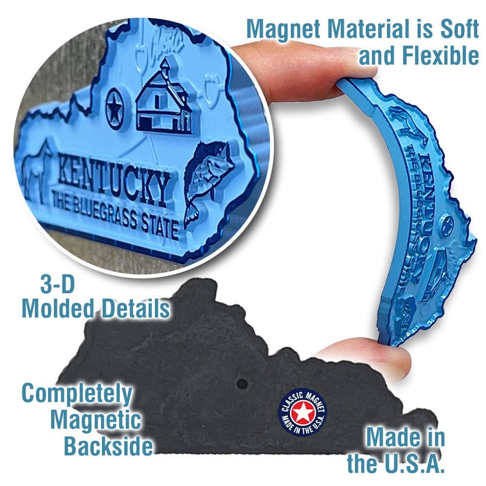 Kentucky Small State Magnet