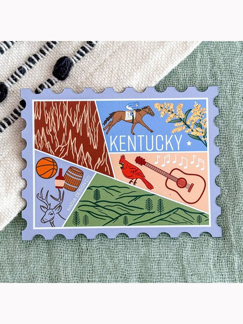 Kentucky Stamp Magnet