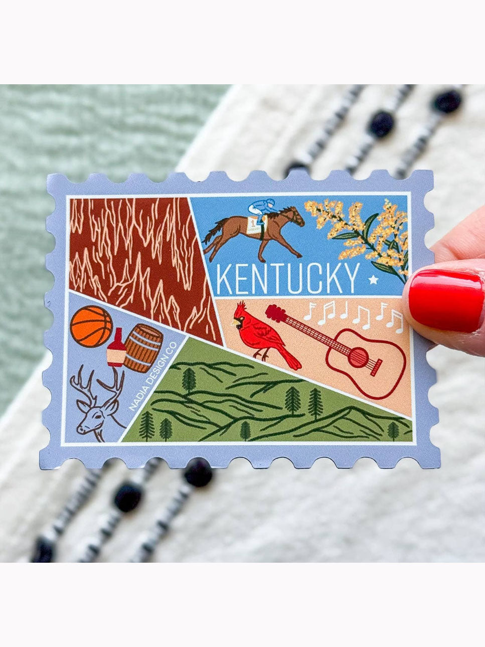 Kentucky Stamp Sticker