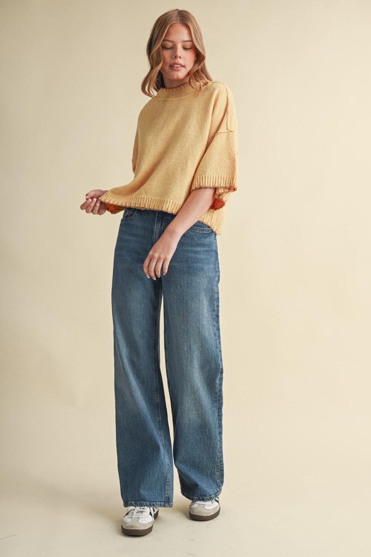 Kenzie Butter Yellow Sweater