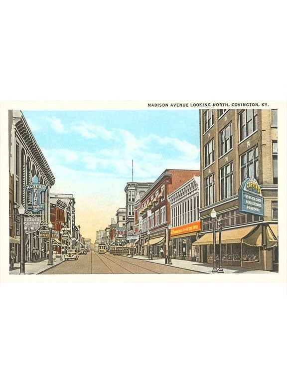 Madison Ave Covington Postcard