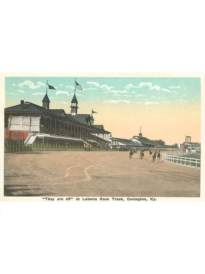 Latonia Racetrack Postcard