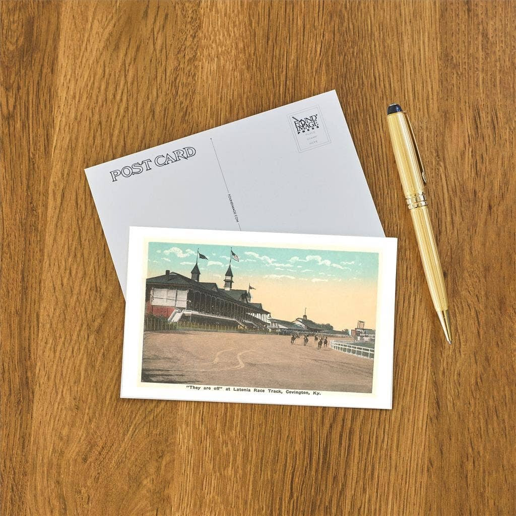 Latonia Racetrack Postcard