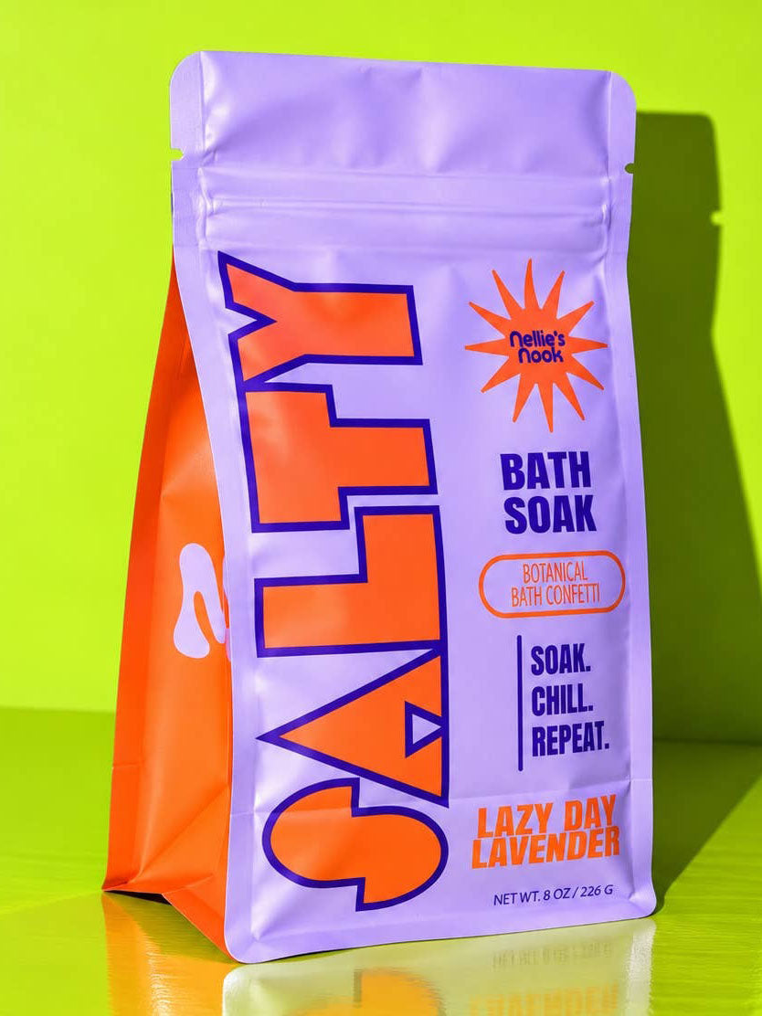 Lazy Day Lavender Botanical Bath Confetti