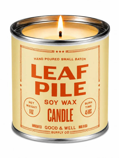 Leaf Pile Soy Candle