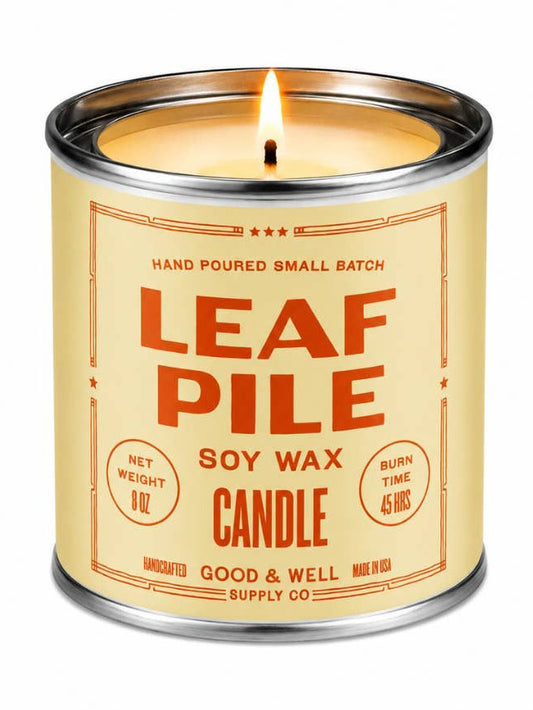 Leaf Pile Soy Candle