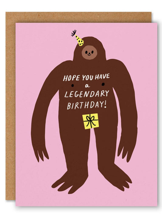 Legendary Birthday Card