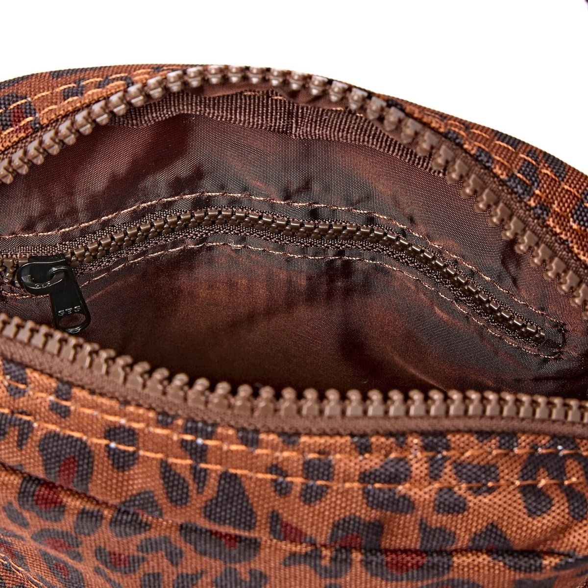 Leopard Canvas Bond Crossbody