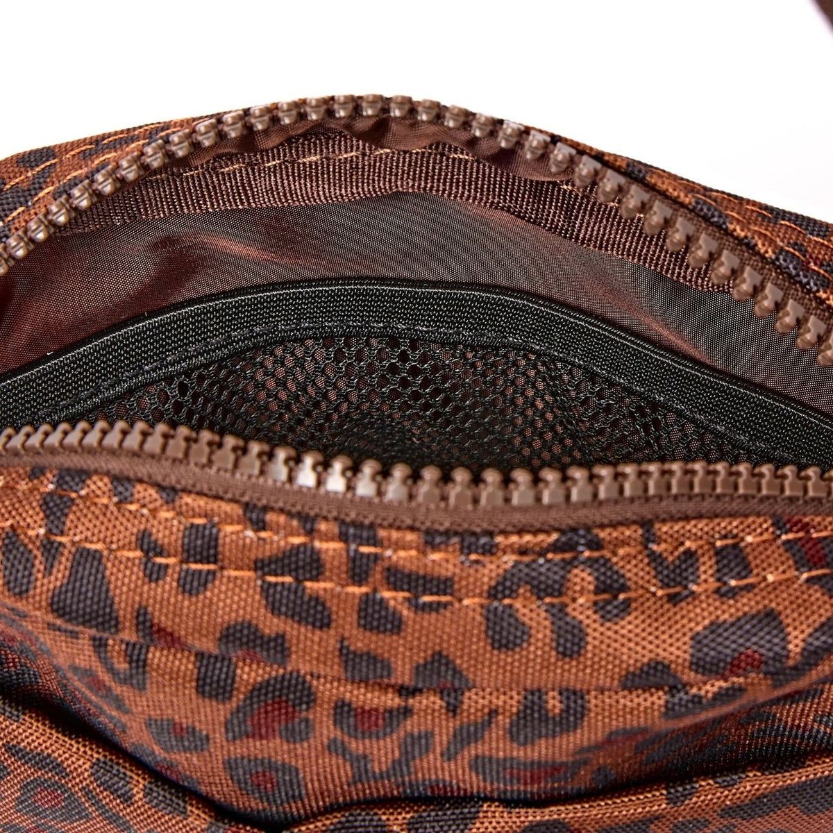 Leopard Canvas Bond Crossbody