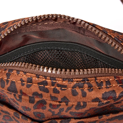 Leopard Canvas Bond Crossbody
