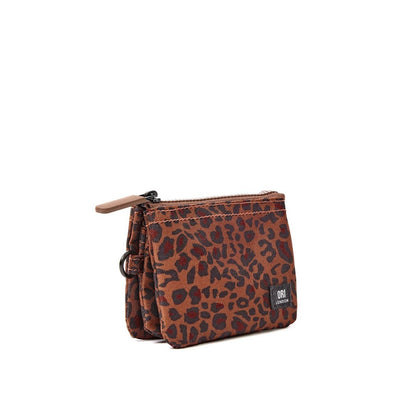 Leopard Canvas Carnaby Wallet