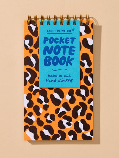 Leopard Small Lined Spiral Notebook