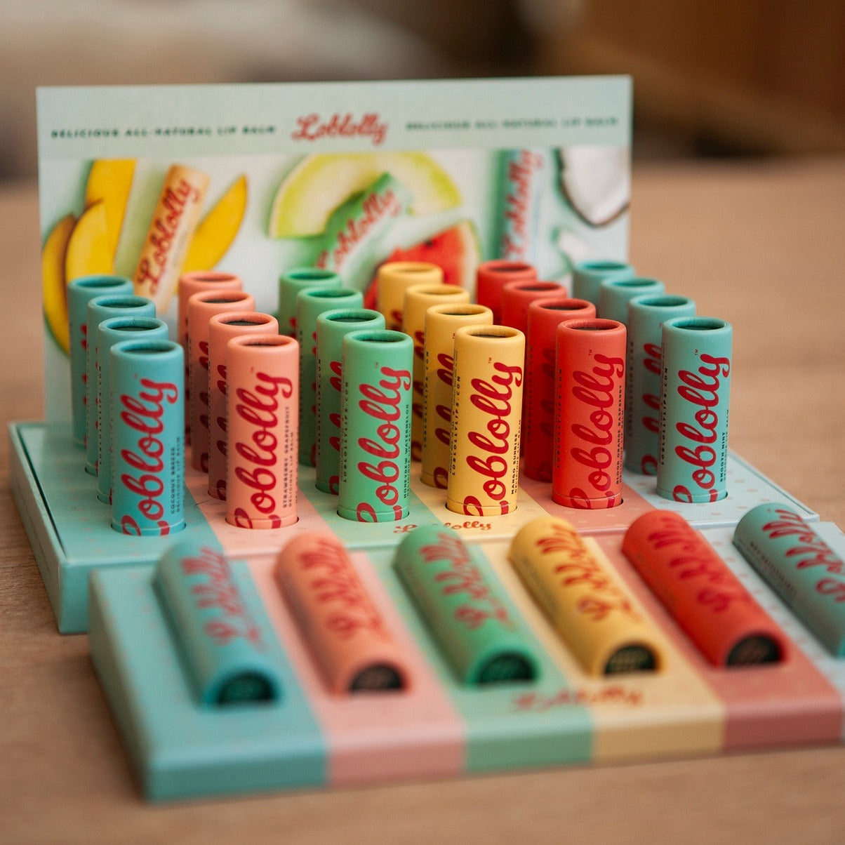 Blood Orange Raspberry Lip Balm